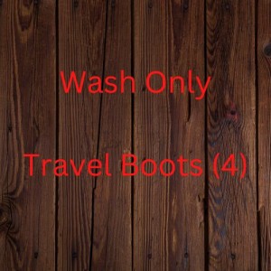Rug Collection Wash Only - Travel Boots (4)